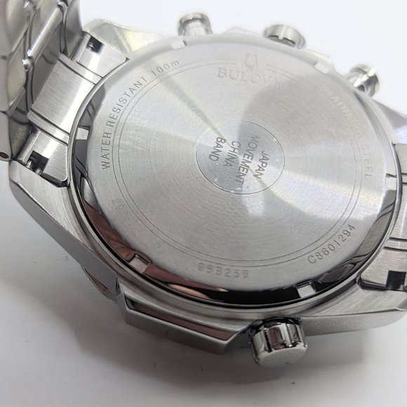 # 601 Bulova Men's Marine Blue Dial Watch - 96B256 - Picture 5 of 5